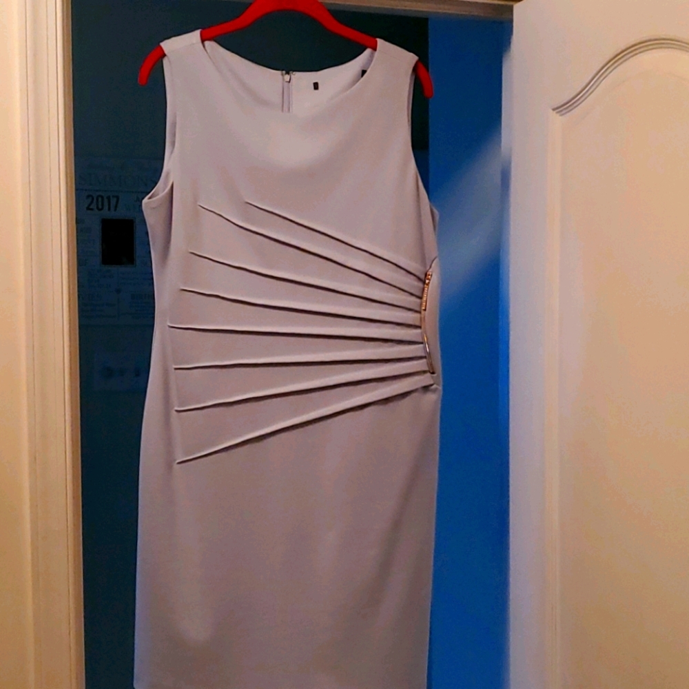 EUC pale blue dress